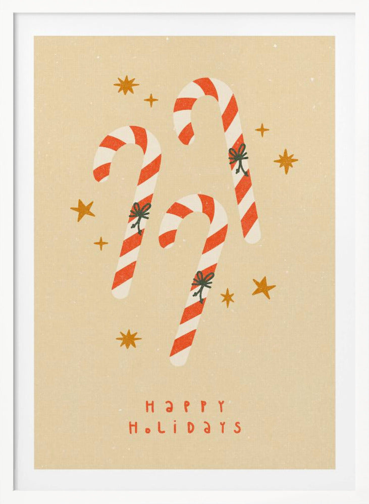 Candy Cane - Poster / Art Print