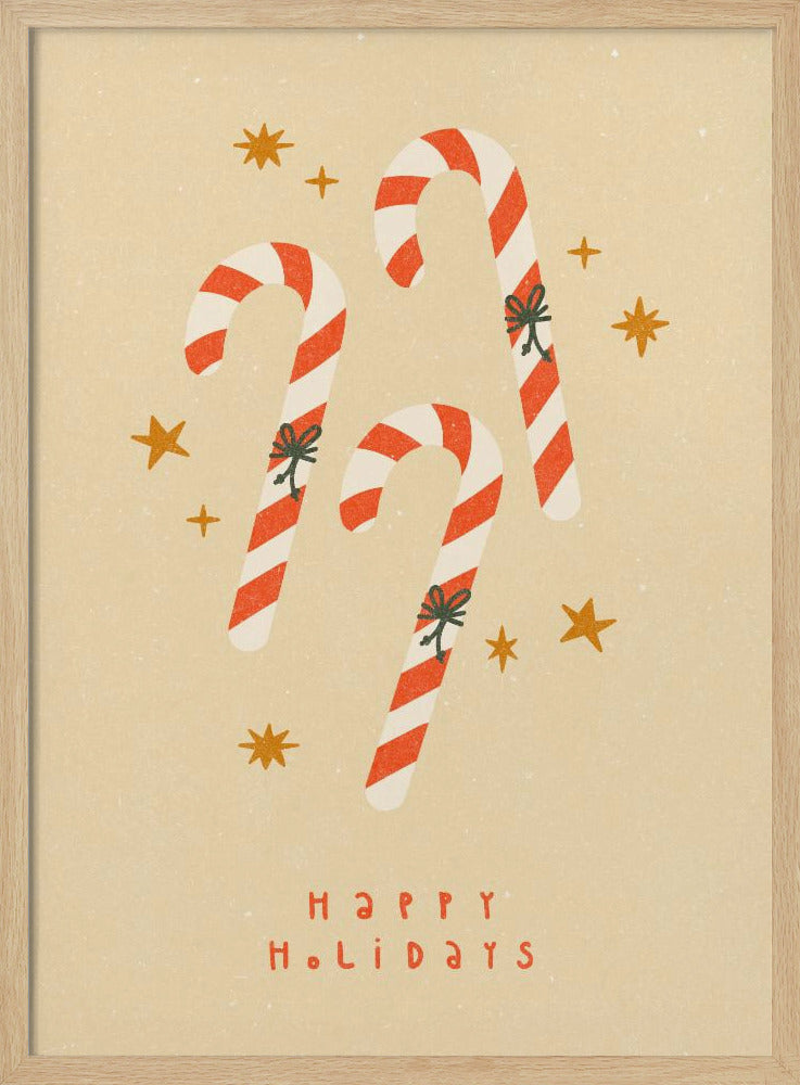 Candy Cane - Poster / Art Print