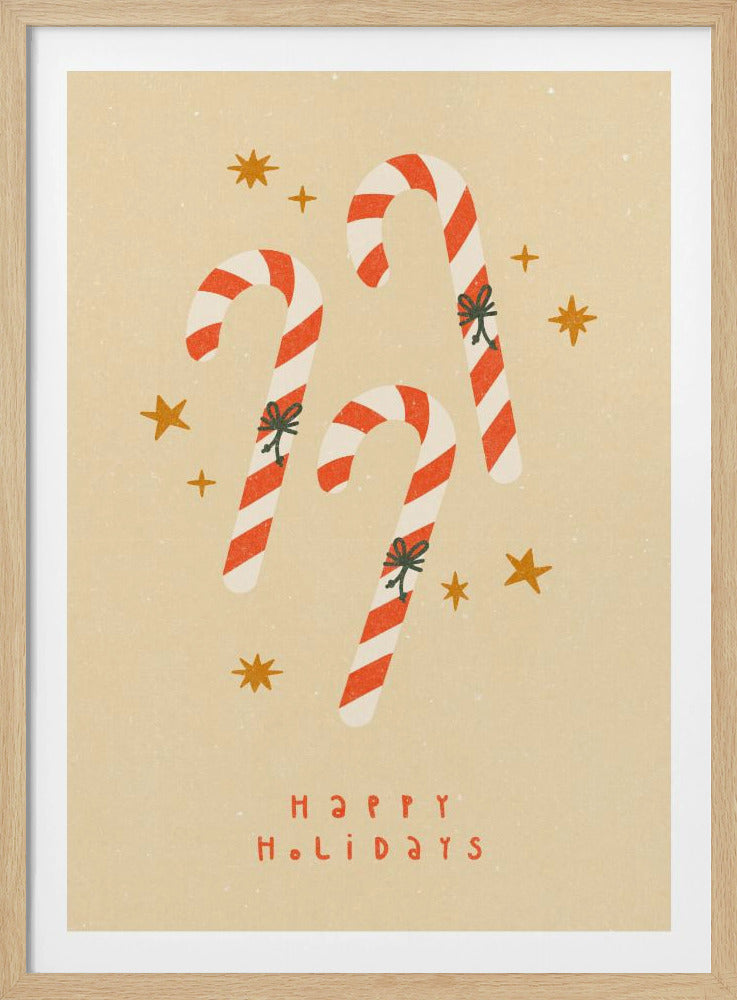 Candy Cane - Poster / Art Print