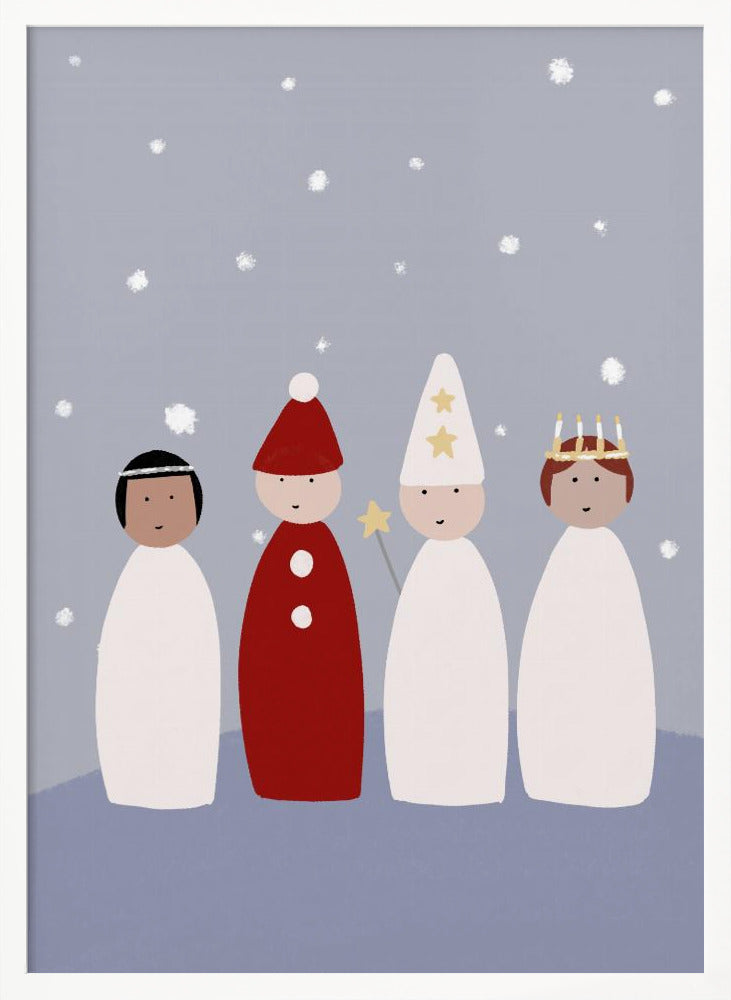 Swedish Lucia - Poster / Art Print