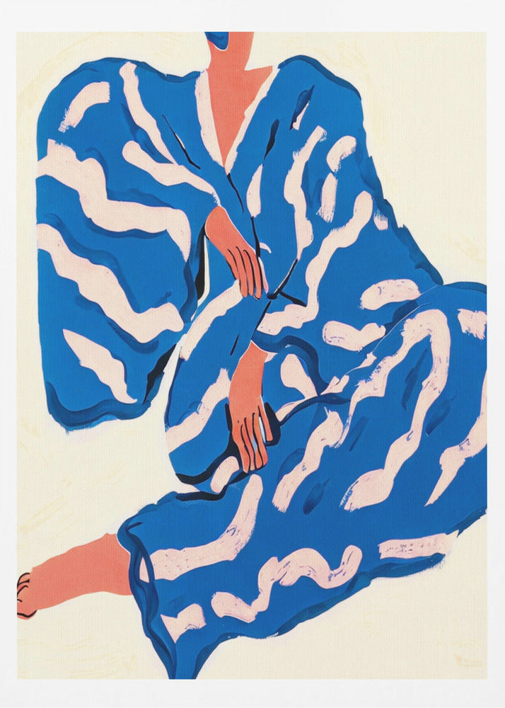 Portrait Indigoreverie - Poster / Art Print