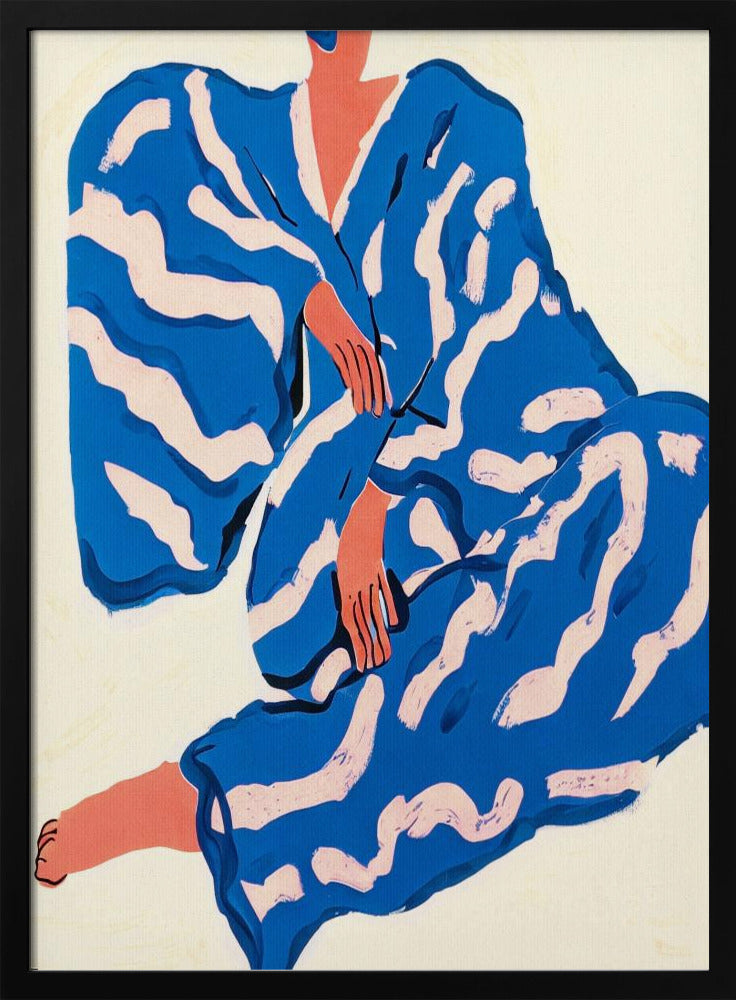 Portrait Indigoreverie - Poster / Art Print