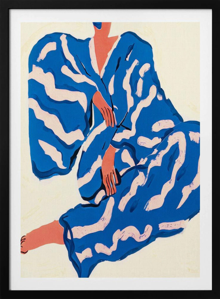 Portrait Indigoreverie - Poster / Art Print