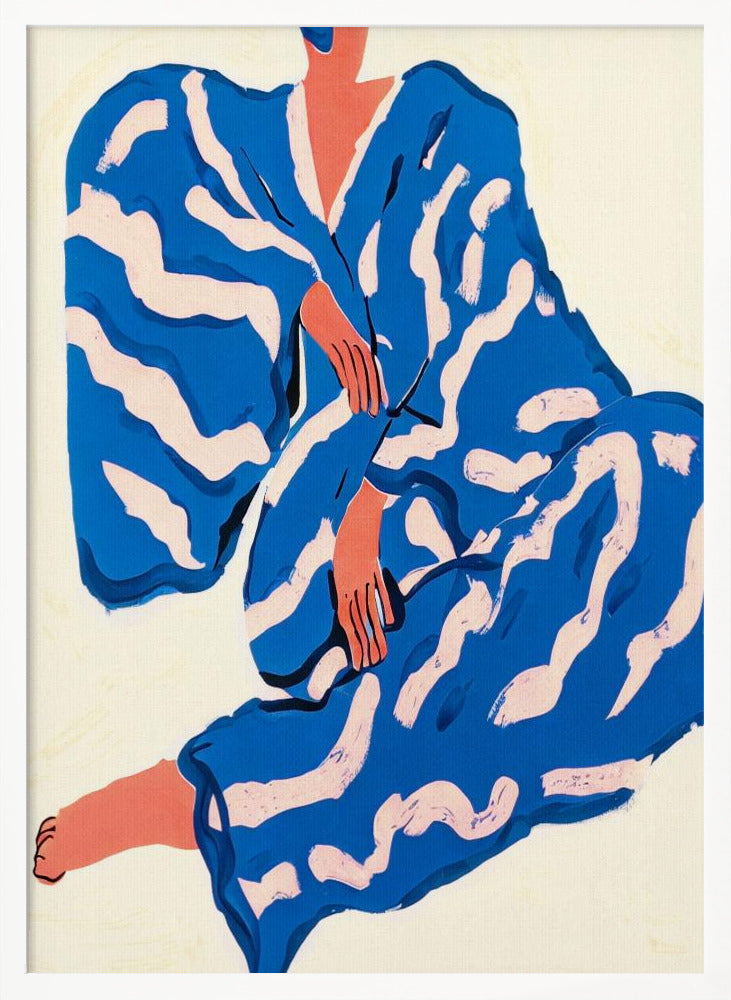 Portrait Indigoreverie - Poster / Art Print