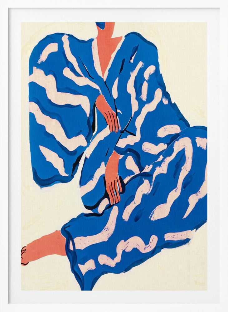 Portrait Indigoreverie - Poster / Art Print