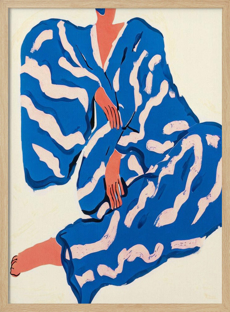 Portrait Indigoreverie - Poster / Art Print