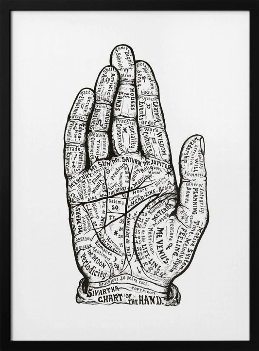Hand - Poster / Art Print