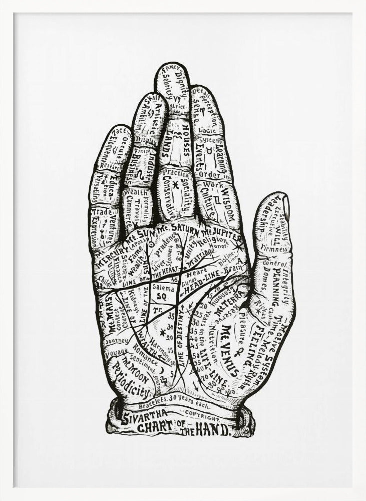 Hand - Poster / Art Print
