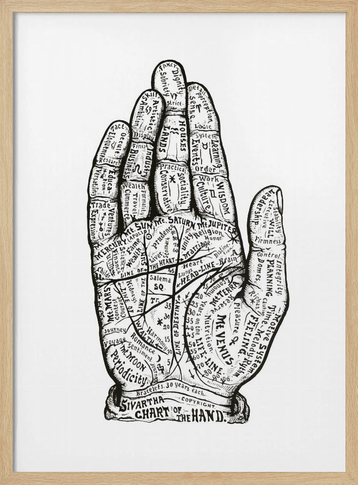 Hand - Poster / Art Print
