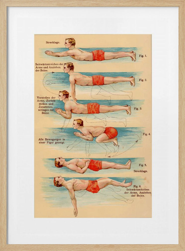 Swim - Poster / Art Print