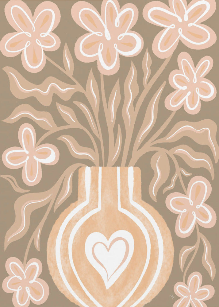 Calm Flowers - Poster / Art Print