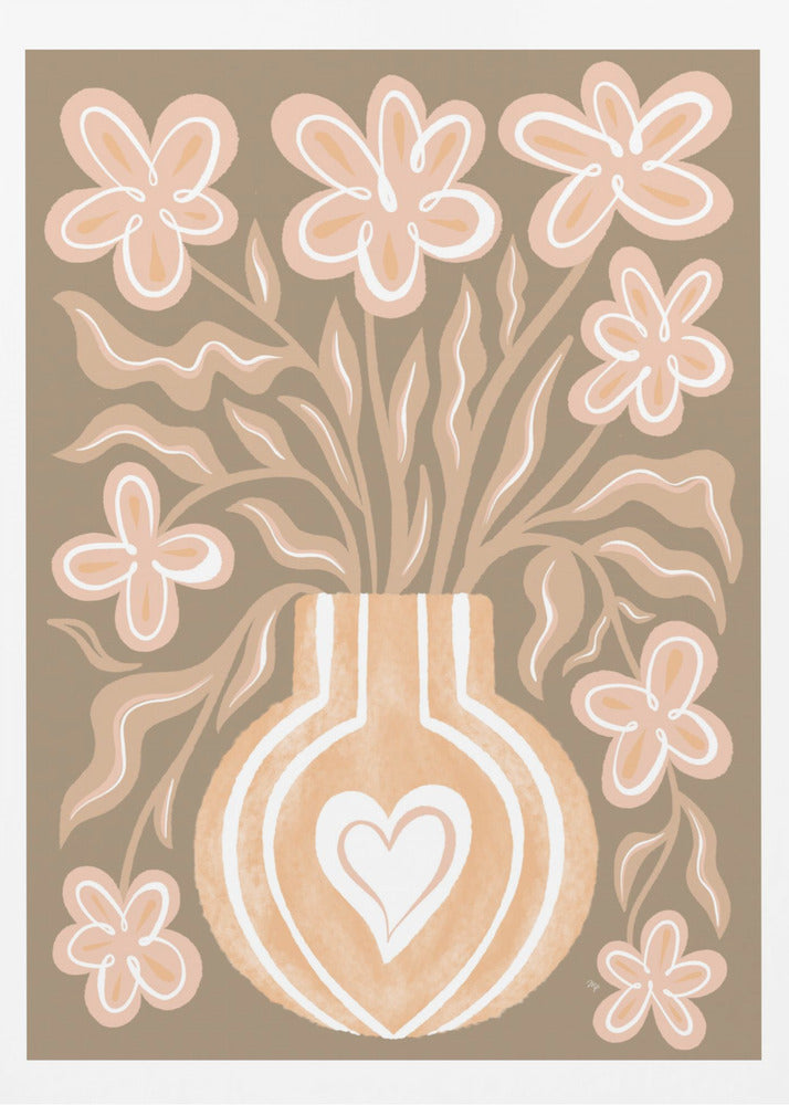 Calm Flowers - Poster / Art Print