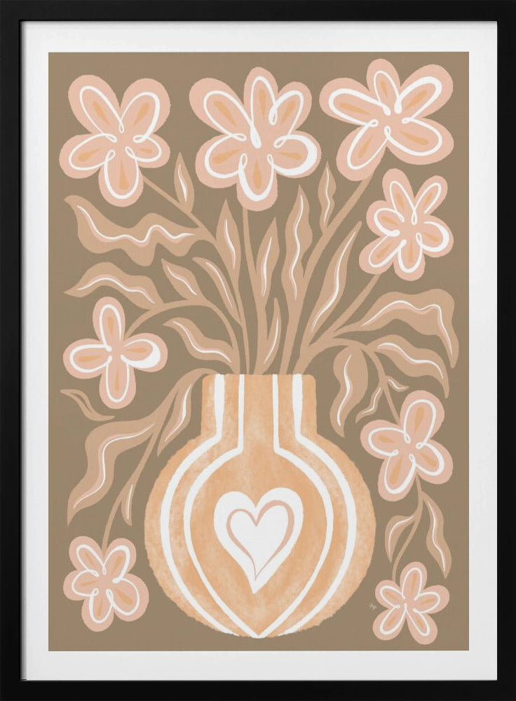 Calm Flowers - Poster / Art Print