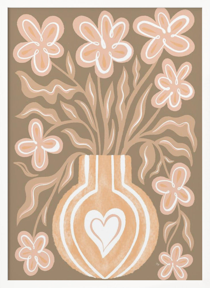 Calm Flowers - Poster / Art Print