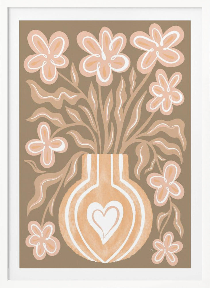 Calm Flowers - Poster / Art Print