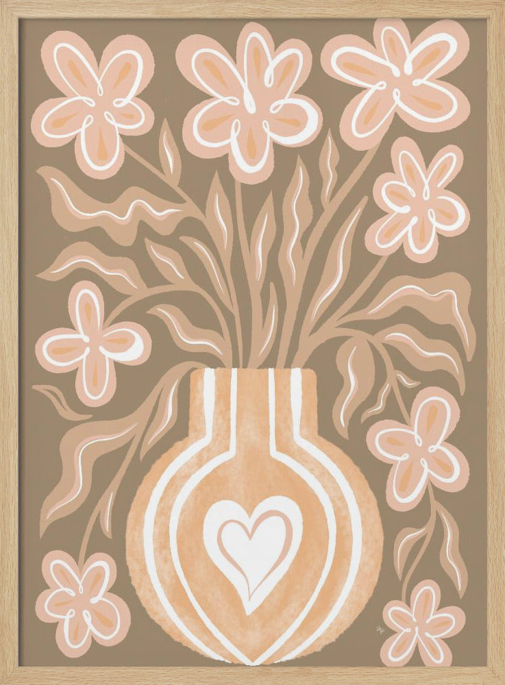 Calm Flowers - Poster / Art Print