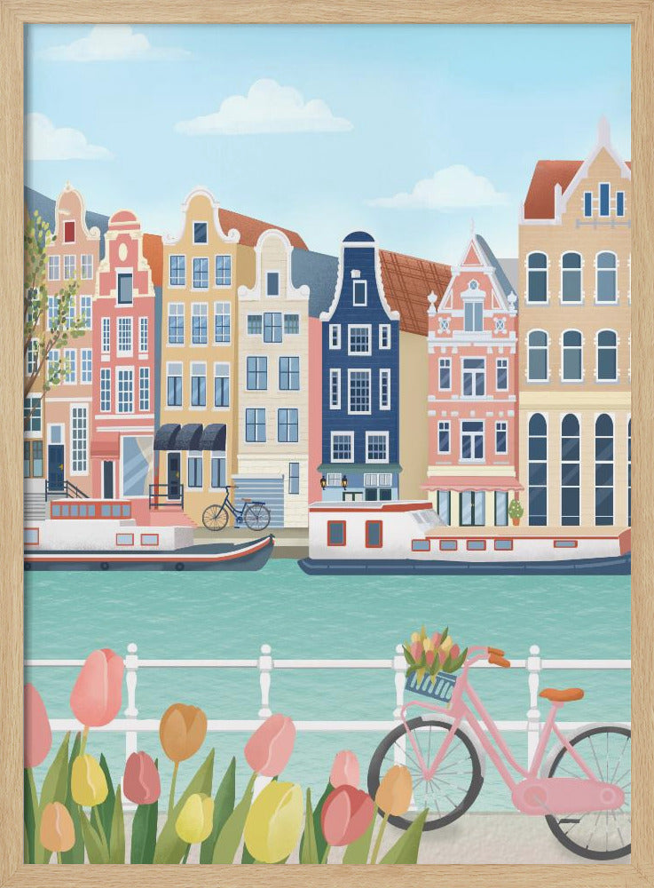 Amsterdam City - Poster / Art Print