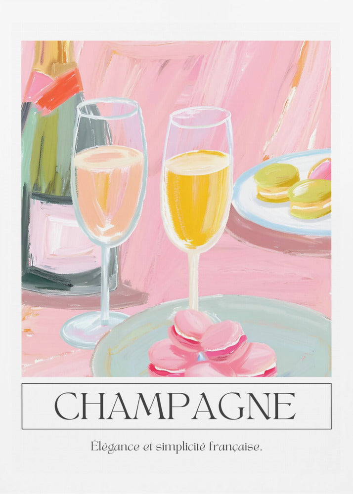 Champagne - Poster / Art Print