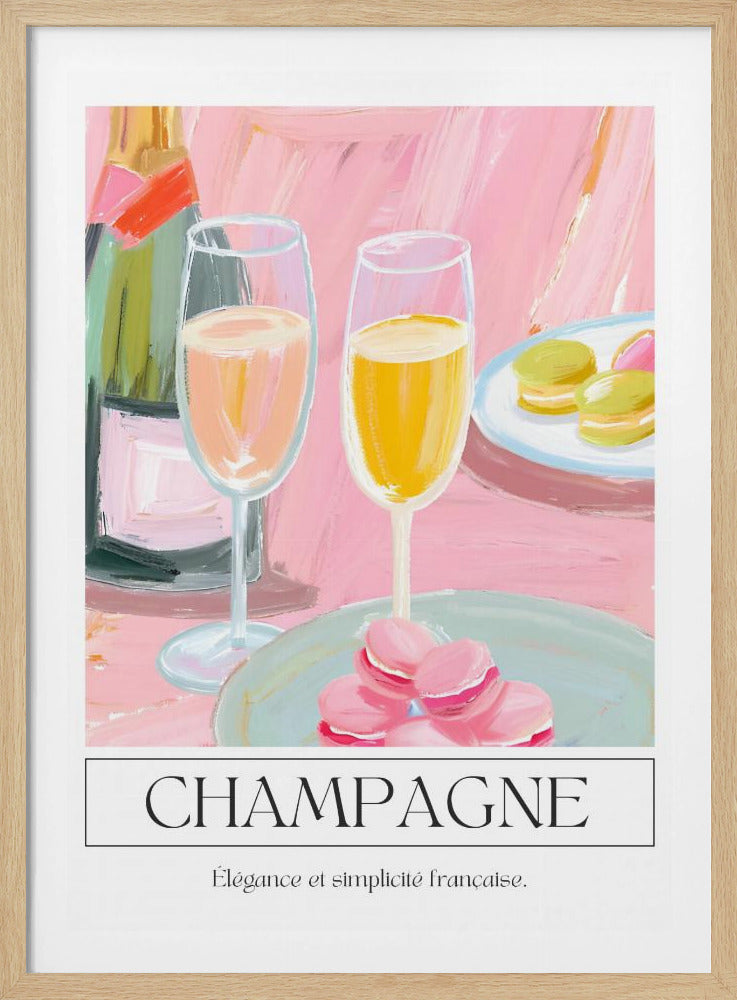 Champagne - Poster / Art Print