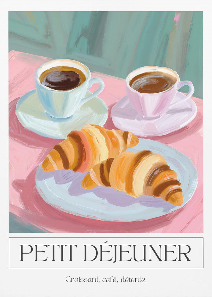 Petit dejeuner - Poster / Art Print
