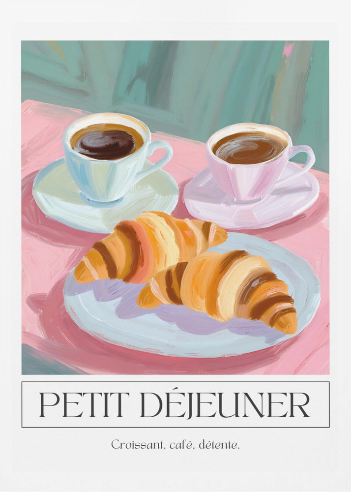 Petit dejeuner - Poster / Art Print