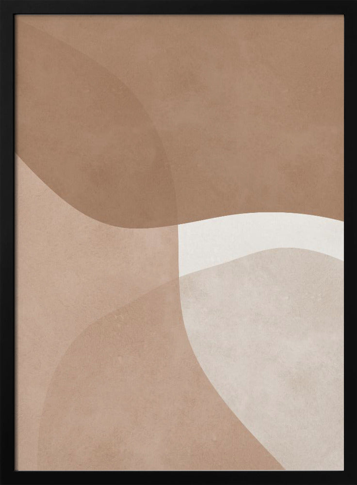 Boho watercolor strokes 5 - Poster / Art Print