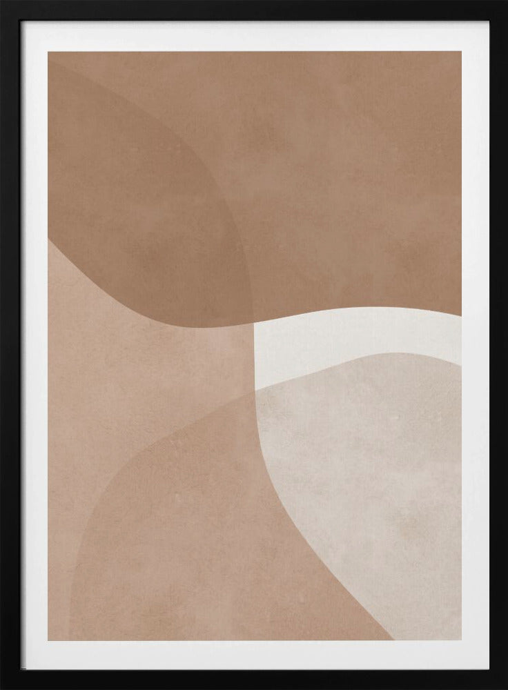 Boho watercolor strokes 5 - Poster / Art Print