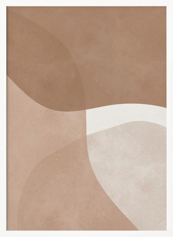 Boho watercolor strokes 5 - Poster / Art Print