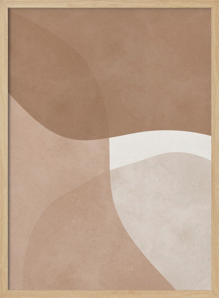 Boho watercolor strokes 5 - Poster / Art Print