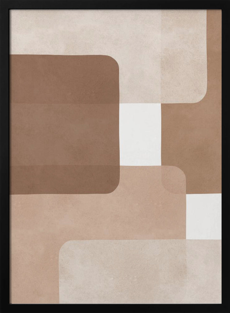 Boho watercolor strokes 2 - Poster / Art Print