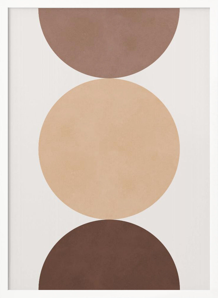 Circle composition 14 - Poster / Art Print
