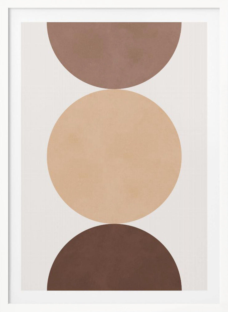 Circle composition 14 - Poster / Art Print