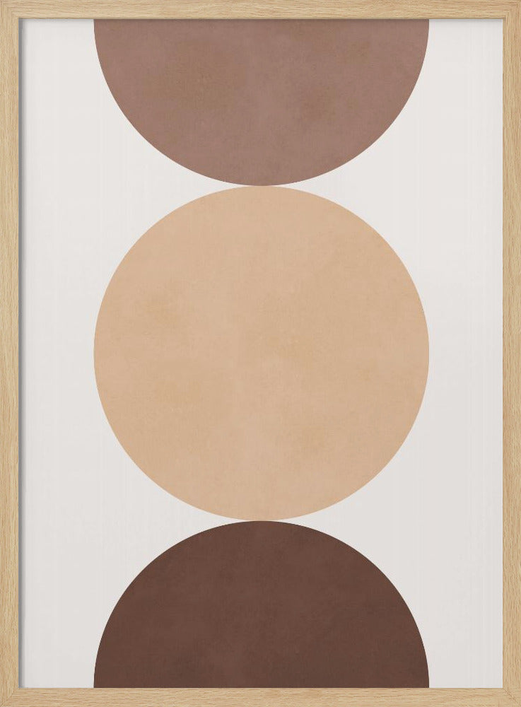 Circle composition 14 - Poster / Art Print
