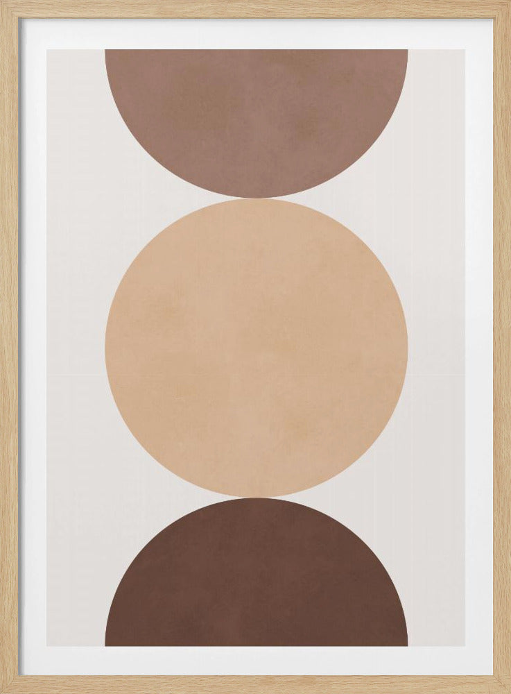 Circle composition 14 - Poster / Art Print