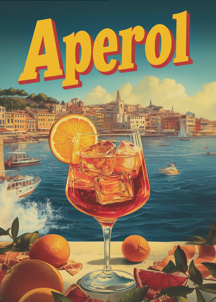 Aperol Vintage Commercial - Poster / Art Print