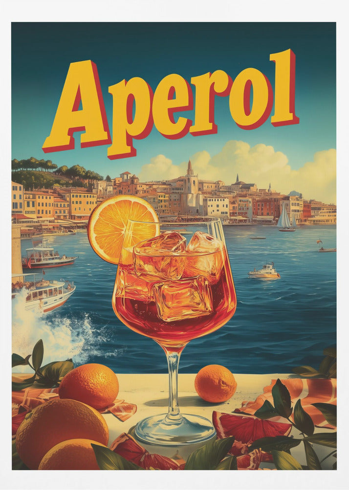 Aperol Vintage Commercial - Poster / Art Print