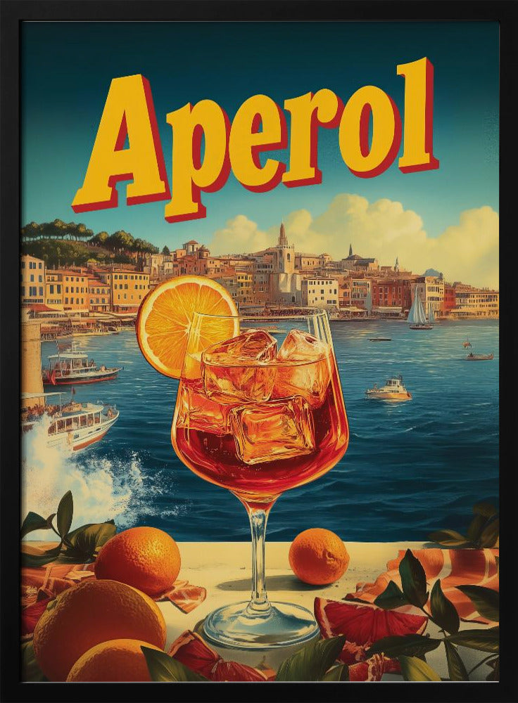 Aperol Vintage Commercial - Poster / Art Print