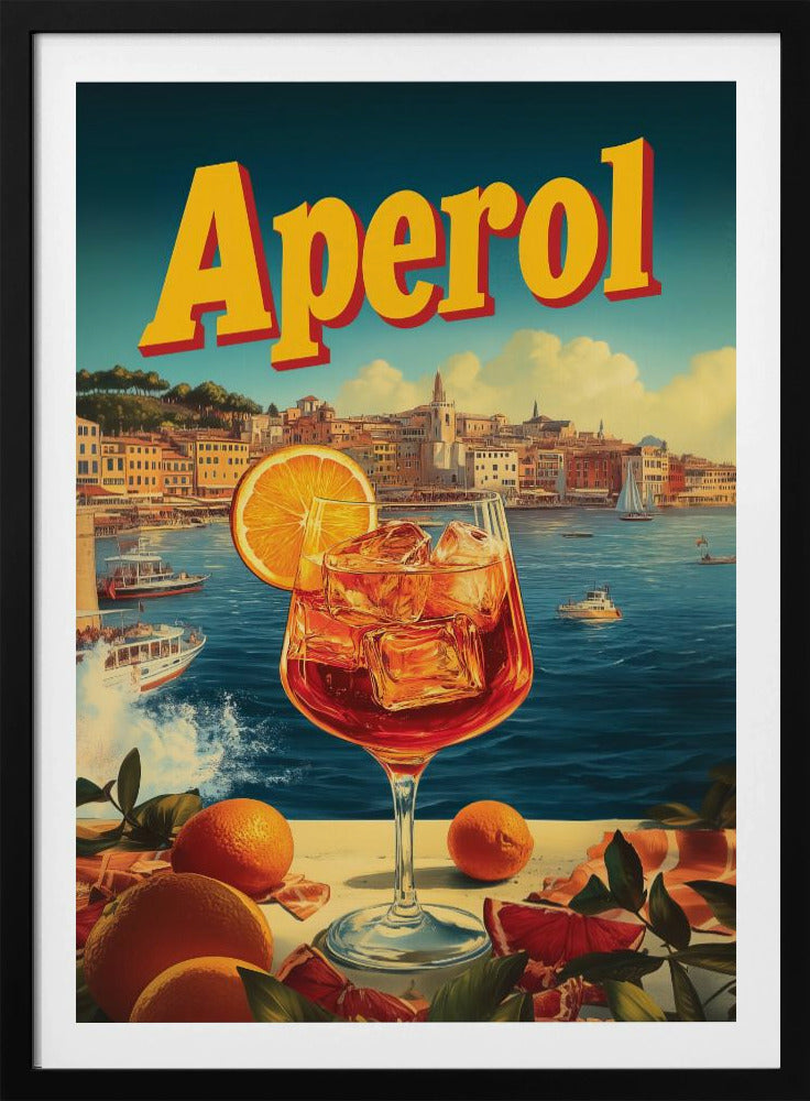 Aperol Vintage Commercial - Poster / Art Print