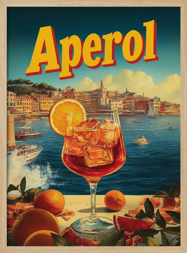 Aperol Vintage Commercial - Poster / Art Print