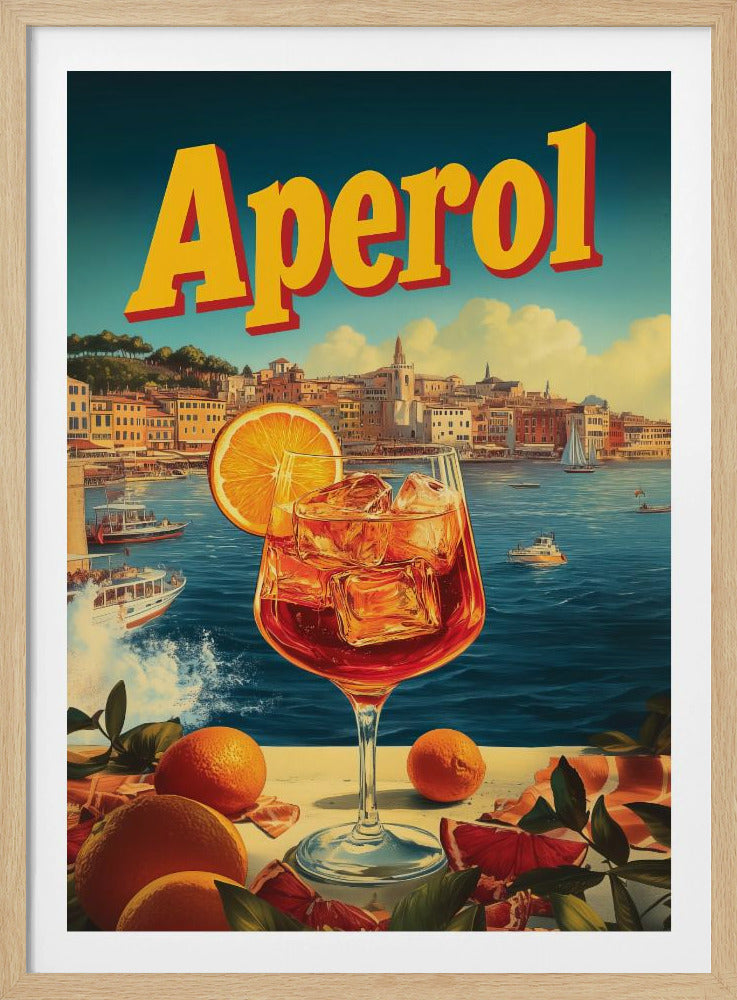 Aperol Vintage Commercial - Poster / Art Print