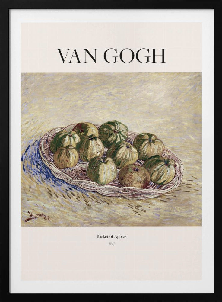 Basket of Apples (1887) - Poster / Art Print