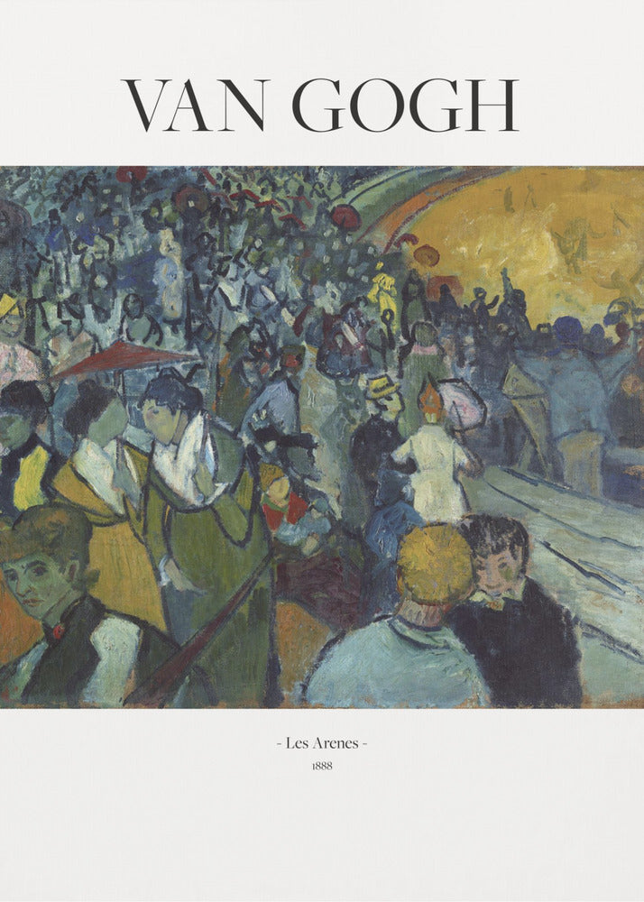 Les Arènes (1888) - Poster / Art Print
