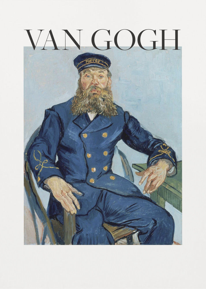 Portrait of the Postman Joseph Roulin (1888) - Poster / Art Print
