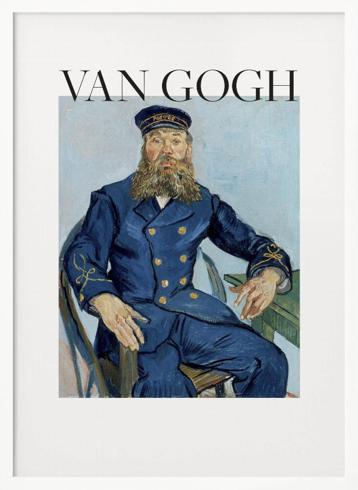 Portrait of the Postman Joseph Roulin (1888) - Poster / Art Print