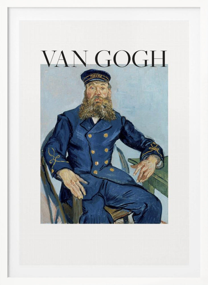 Portrait of the Postman Joseph Roulin (1888) - Poster / Art Print