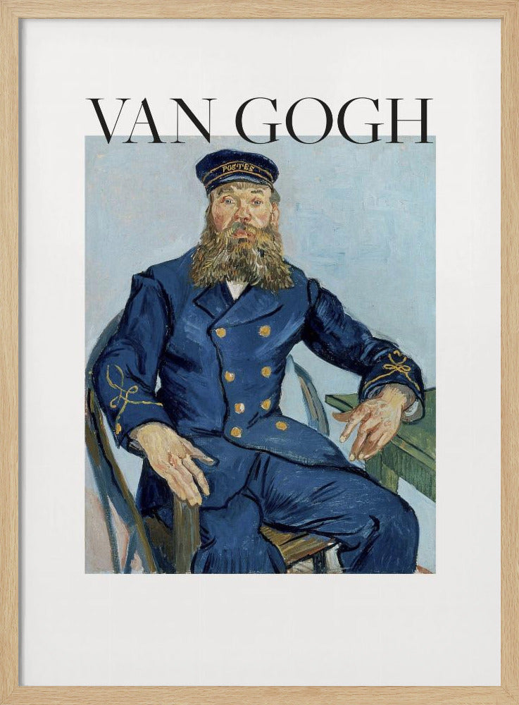 Portrait of the Postman Joseph Roulin (1888) - Poster / Art Print