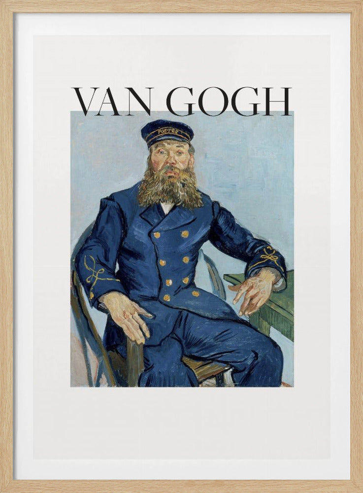 Portrait of the Postman Joseph Roulin (1888) - Poster / Art Print