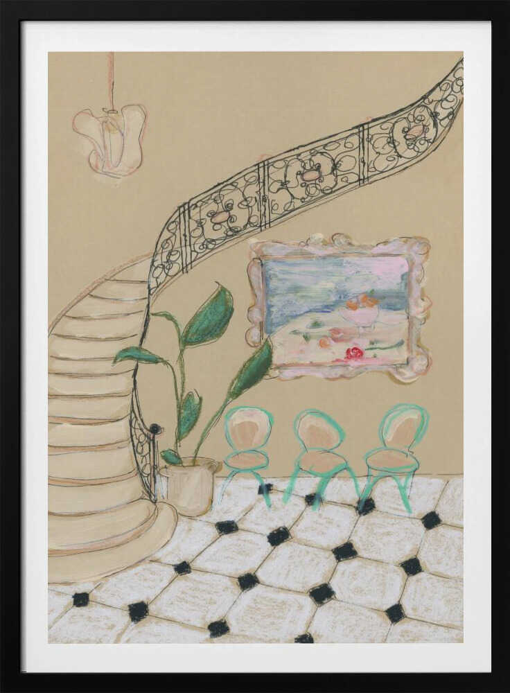 Museum Day In Paris - Poster / Art Print