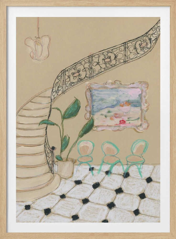 Museum Day In Paris - Poster / Art Print