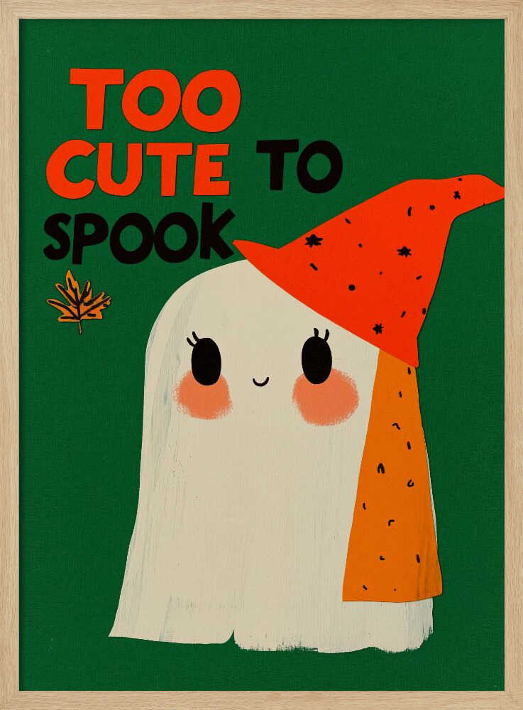 Charming Ghost Whimsy - Poster / Art Print